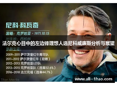 法尔克心目中的左边锋理想人选尼科威廉斯分析与展望 法尔克心目中的左边锋理想人选尼科威廉斯分析与展望